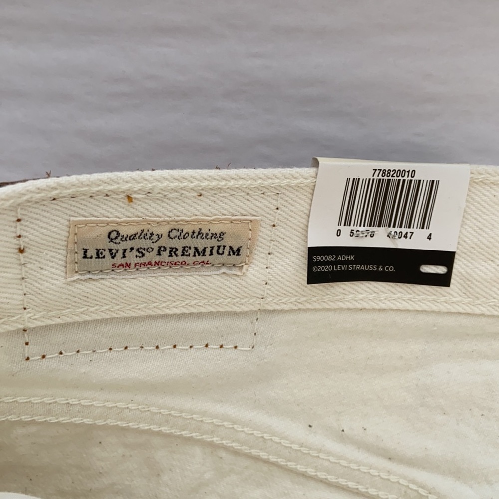 New LEVI'S High Rise Deconstructed mini Skirt - Picture 8 of 10